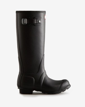 Hunter Tall Insulated Wellington Női Hosszúszárú Csizma Fekete | IFJ-701926