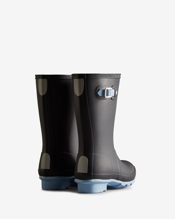 Hunter Insulated Wellington Gyerek Csizma Fekete | QVZ-893520