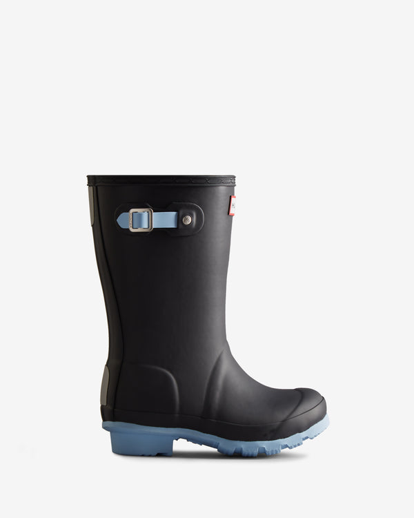 Hunter Insulated Wellington Gyerek Csizma Fekete | QVZ-893520