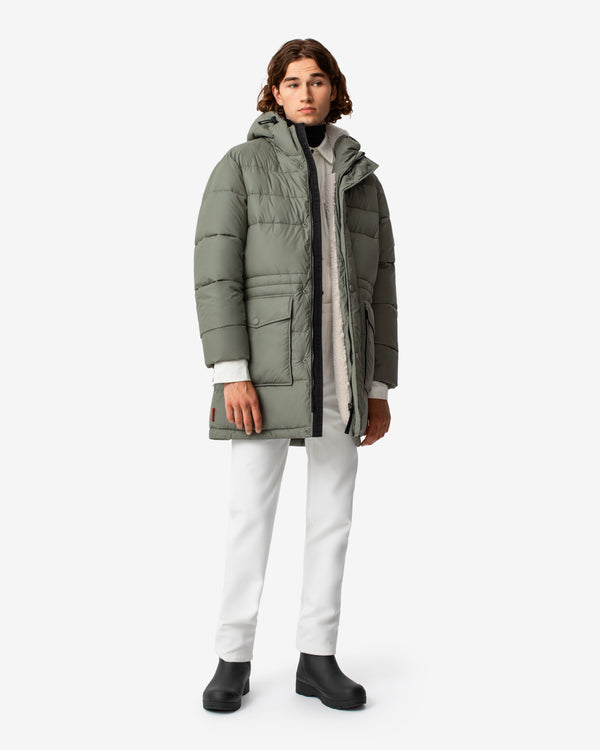 Hunter Intrepid Long Puffer Férfi Ruhák Zöld | MQZ-560823