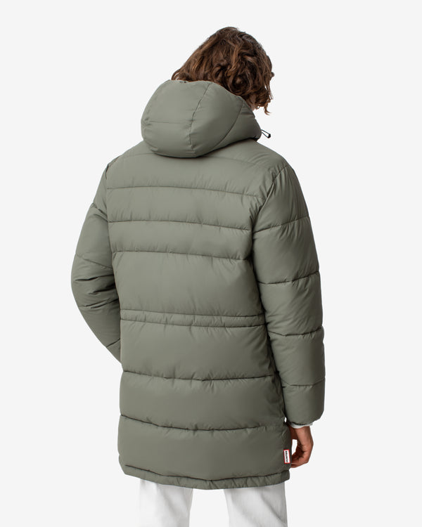 Hunter Intrepid Long Puffer Férfi Ruhák Zöld | MQZ-560823