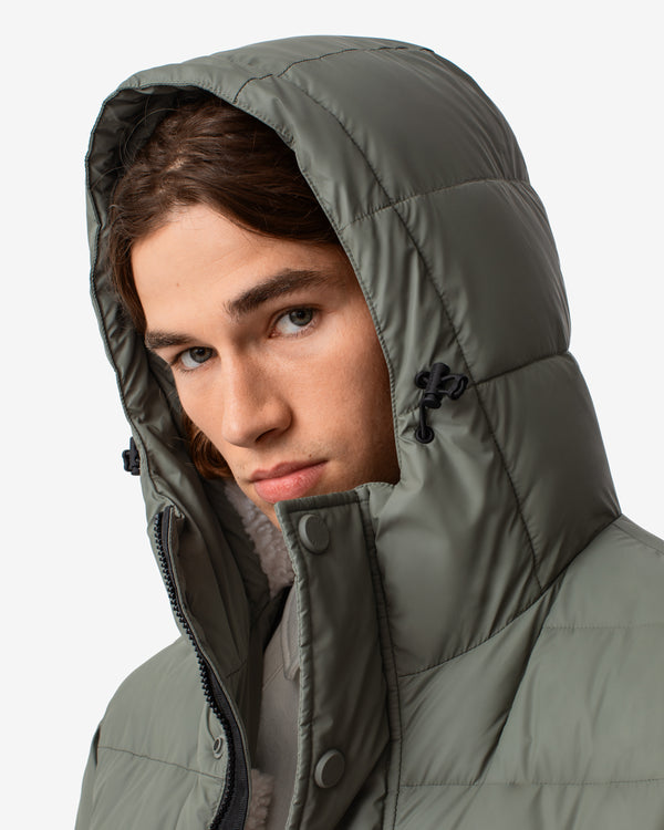 Hunter Intrepid Long Puffer Férfi Ruhák Zöld | MQZ-560823