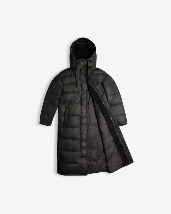 Hunter Intrepid Long Puffer Női Ruhák Fekete | MPL-472860