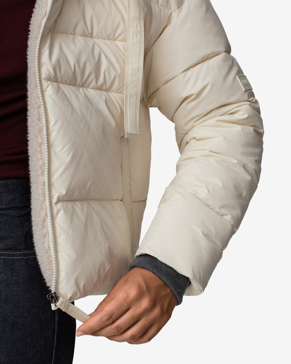 Hunter Intrepid Short Puffer Női Ruhák Fehér | HJP-274631