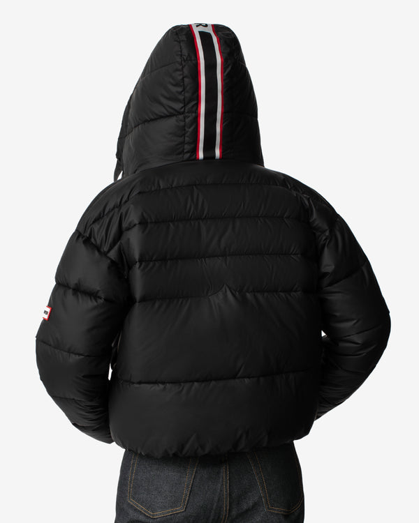 Hunter Intrepid Short Puffer Női Ruhák Fekete | MPK-218657