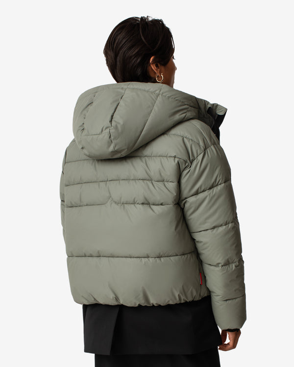 Hunter Intrepid Short Puffer Női Ruhák Zöld | OVP-360875