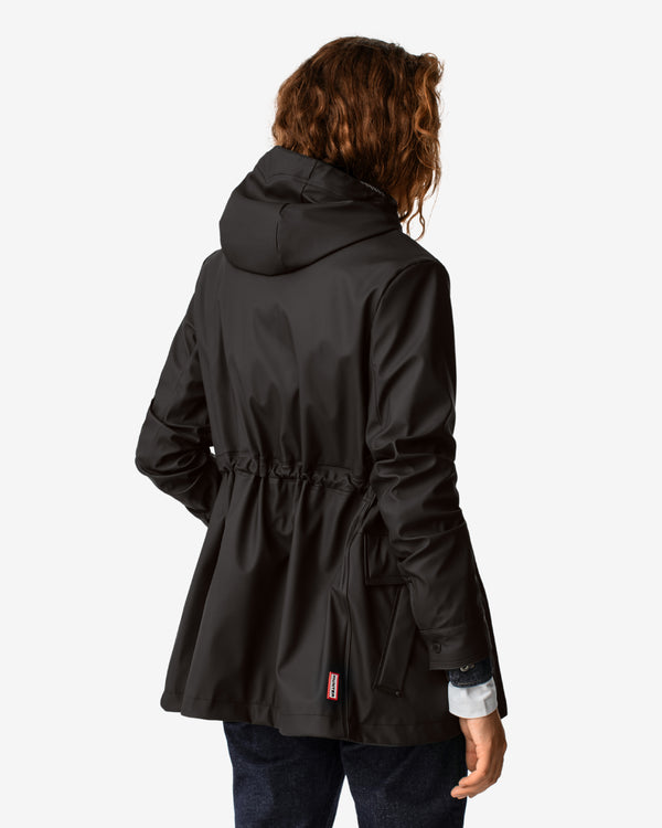 Hunter Lightweight Waterproof Rain Női Ruhák Fekete | VIE-865421