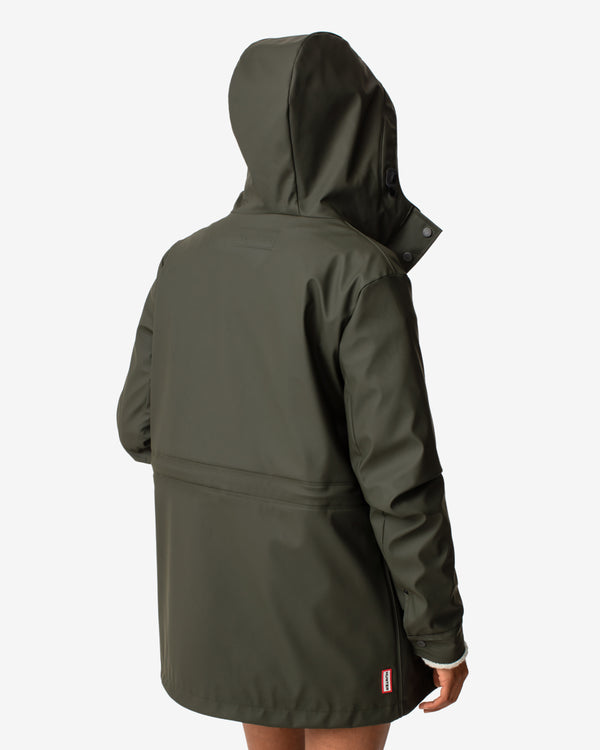 Hunter Lightweight Waterproof Rain Női Ruhák Sötétolivazöld | PJG-694327