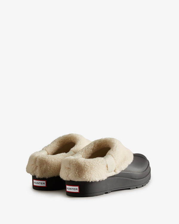 Hunter Play Shearling Insulated Női Klumpa Fekete | DFJ-937560