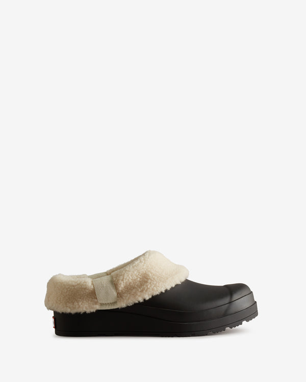 Hunter Play Shearling Insulated Női Klumpa Fekete | DFJ-937560