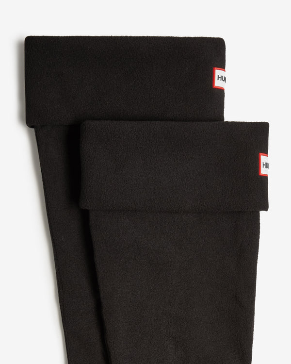 Hunter Recycled Fleece Cuff Tall Női Kiegészítők Fekete | XCK-863421