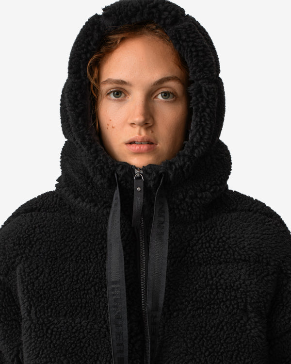 Hunter Wanderer Cosy Puffer Női Ruhák Fekete | IVO-185407